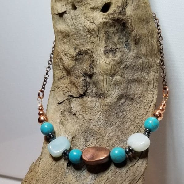 Necklace - Turquoise and Aventurine
