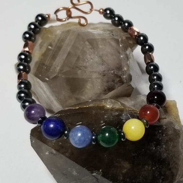 Bracelet - Unisex with Seven Chakras