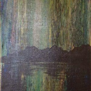 Evening Reflection - 10"x20"