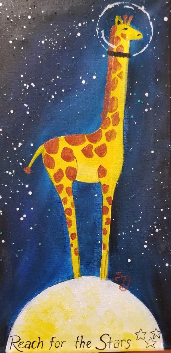 Reach for the Stars, 10"x20"