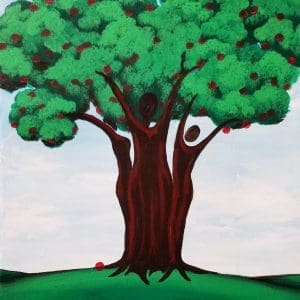 Tree of Sisters (Summer) - 16"x20"