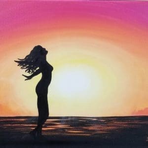 Light Bathing, 16"x20"